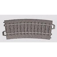H0 Märklin C-rails (met ballastbed) 24115 Gebogen rails 6 stuk(s) - thumbnail