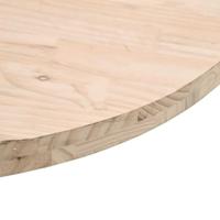 Tafelblad rond 30x3 cm massief grenenhout - thumbnail