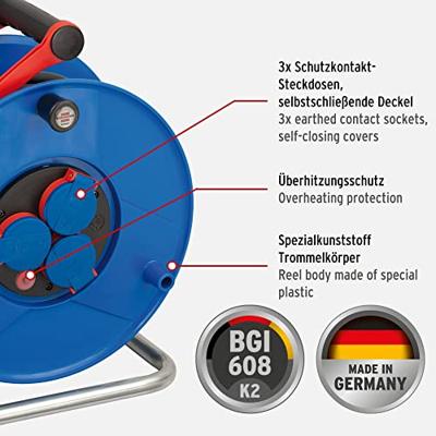 Brennenstuhl Kabelhaspel Garant RN | 25m 1,5 | 1218350 - 1218350