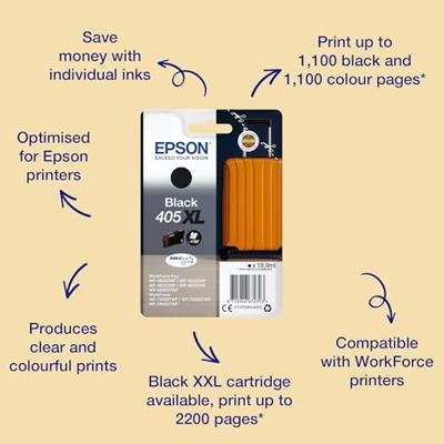Epson 405XL zwart Epson 405XL zwart