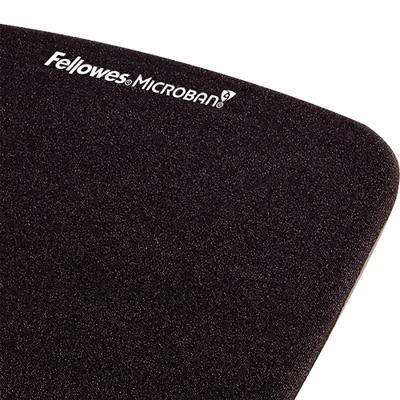 Fellowes PlushTouch muismat met polssteun, zwart