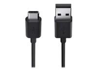 Belkin USB-IF-gecertificeerd 2.0 USB-A naar USB Type C (USB-C) laadkabel, zwart, 1,8 m F2CU032bt06-BLK - thumbnail