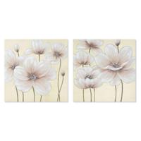 Schilderij Home ESPRIT Shabby Chic 80 x 3 x 80 cm (2 Stuks) - thumbnail