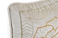 Kussen DKD Home Decor Gouden 50 x 10 x 30 cm Blommor - thumbnail