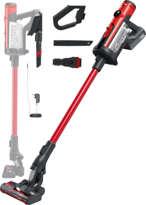 Numatic Henry HEN100R - Quick Draadloze Steelstofzuiger Rood