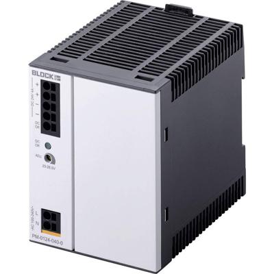 BLOCK PM-0124-040-0 DIN-rail netvoeding 24 V/DC 4 A 96 W Aantal uitgangen: 1 x Inhoud: 1 stuk(s) BLOCK PM-0124-040-0 DIN-rail netvoeding 24 V/DC 4 A 96 W Aantal uitgangen: 1 x Inhoud: 1 stuk(s)