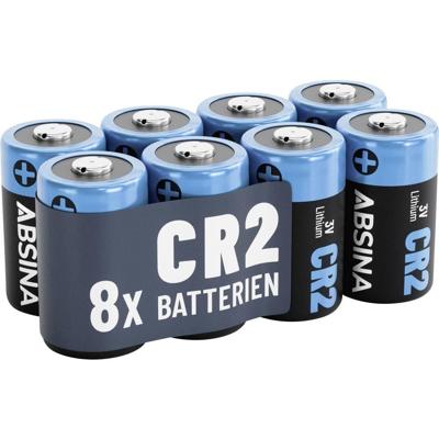 Absina CR2 Speciale batterij Lithium 800 3 V 8 stuk(s)