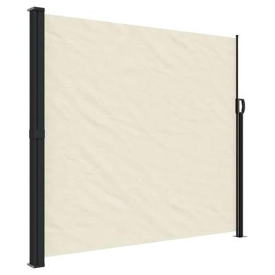 Windscherm uittrekbaar 180x600 cm crmekleurig Windscherm uittrekbaar 180x600 cm crmekleurig