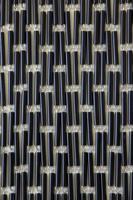 Sunarts kant en klaar vliegengordijn 90 x 210 Verspringend zwart model 022 - thumbnail