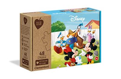 Clementoni Puzzel Disney Mickey Mouse 3x48 Stukjes