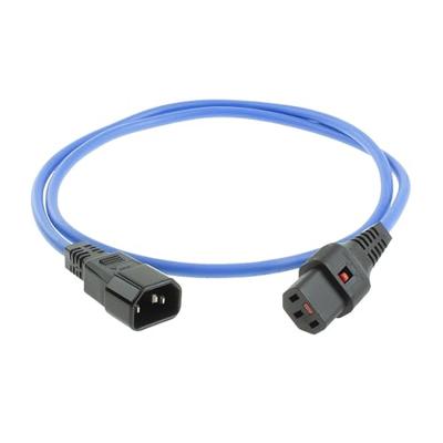 ACT AK5200 Netsnoer C13 IEC Lock | C14 | Blauw | 2 meter