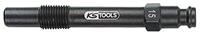 KS Tools 150.3675 Gloeibougieadapter, M10x1,0 met buitenschroefdraad, lengte 75 mm - thumbnail