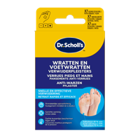 Wratten en voetwratten verwijderpleisters 21 Stuks - thumbnail
