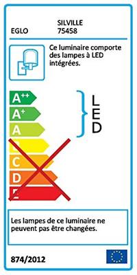 Eglo WandspotjeSilville wit - 75458