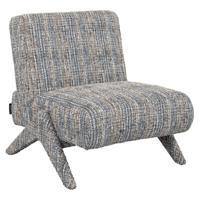 Richmond Fauteuil 'Lexi' Geweven, kleur Blauw - thumbnail