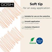 Gosh Kohl Eyeliner 1.10 g 005 Nude 1.1 g Dames - thumbnail