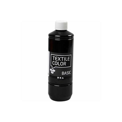 Creativ Company Textielverf - zwart, 500ml
