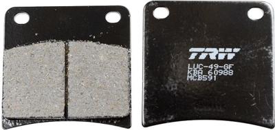 TRW remblokken "mcb 591" brake pad mcb 591 organic standard