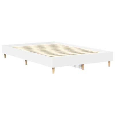 Bedframe zonder matras 140x190 cm spaanplaat wit Bedframe zonder matras 140x190 cm spaanplaat wit