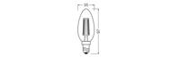 OSRAM HOMELIGHTING 4099854445712 LED-lamp Energielabel D (A - G) E14 3.4 W Warmwit (Ø x h) 35.00 mm x 35.00 mm 1 stuk(s) - thumbnail