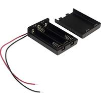 TRU COMPONENTS SBH431A Batterijhouder Aantal cellen: 3 AAA (potlood) Kabel - thumbnail