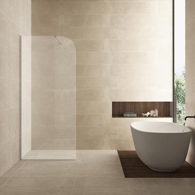 Inloopdouche Wiesbaden Curvea 90x200 cm 8 mm Nano Helder Glas Inloopdouche Wiesbaden Curvea 90x200 cm 8 mm Nano Helder Glas