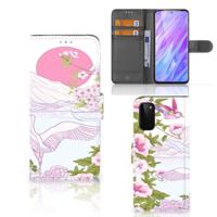 Samsung Galaxy S20 | Telefoonhoesje | Met pasjeshouder | Bird Standing - thumbnail