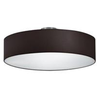Moderne LED Plafondlamp - Rond - Mat Zwart - Aluminium - 3x E27 Fitting - thumbnail