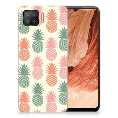 OPPO A73 4G | Siliconen Case | Ananas