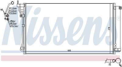 Nissens NS941122 AC-motorkoeling