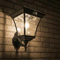 Solar buitenlamp london wandlamp op zonne energie - thumbnail