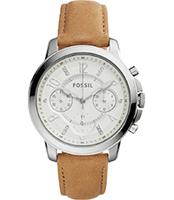 Horlogeband Fossil ES4038 Leder Bruin 18mm - thumbnail