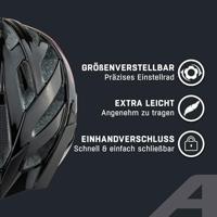 Alpina sports tour helm panoma 2.0 52-57 glans zwart/roze - thumbnail