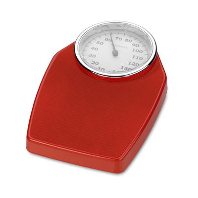 Medisana PS 100 Vierkant Rood Mechanische personenweegschaal