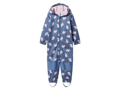 lupilu Kinder softshelloverall voor modder en buitenspelen (Blauw, 98/104)