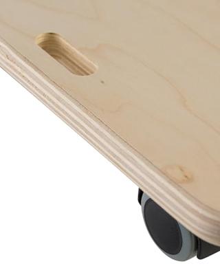 dörner + helmer 2906812 Quattro Soft Transportroller Laadvermogen (max.): 80 kg 290 mm x 190 mm