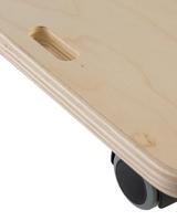 dörner + helmer 2906812 Quattro Soft Transportroller Laadvermogen (max.): 80 kg 290 mm x 190 mm - thumbnail