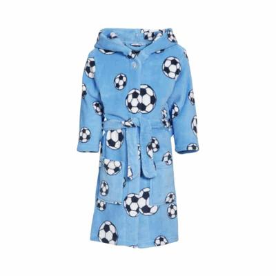 Playshoes badjas Voetbal Blauw-158-164