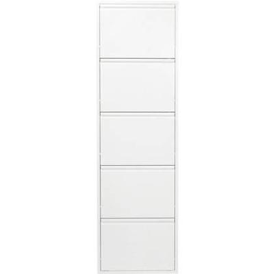 Kare Design Caruso Schoenenkast 5 laden wit