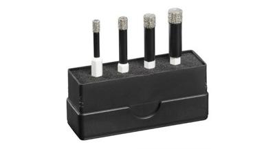 Carat ETDCSET020 Diamantboorset Tegel Classic 6-6-8-8 mm Droog - ETDCSET020 Carat ETDCSET020 Diamantboorset Tegel Classic 6-6-8-8 mm Droog - ETDCSET020