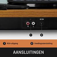 Lenco LS-10 Platenspeler Belt drive Hout - thumbnail