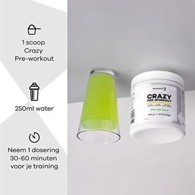 Crazy Pre-workout | Body & Fit | 407g