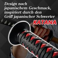 DAYTONA handvat "katana" rubber grip katan sw/we 125 open - thumbnail