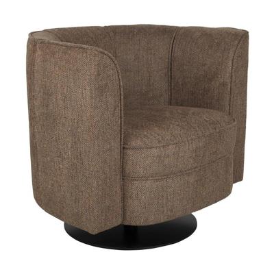 Dutchbone Flower fauteuil Brown
