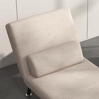 HOMCOM Slaapstoel (Breedte 75 cm, Beige) - thumbnail