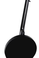 Ortega OBJ250-SBK Raven Series Satin Black banjo met gigbag - thumbnail