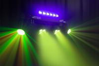 Max PartyBar 10 Discostroboscoop Zwart Geschikt voor gebruik binnen - thumbnail