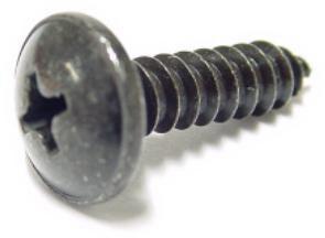 Bofix Scooterparkers 3.5x16 met ring - zwart (25 stuks)