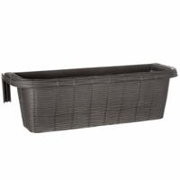 Bama Fioriera Bloem-Balkonbak 60x20x18.5 cm Antraciet - thumbnail