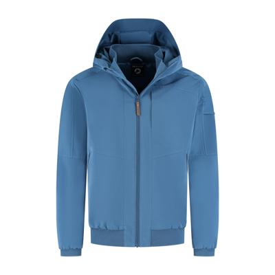 Travelin' Heren - Waterproof jack - Blauw - Maat XXL Travelin' Heren - Waterproof jack - Blauw - Maat XXL